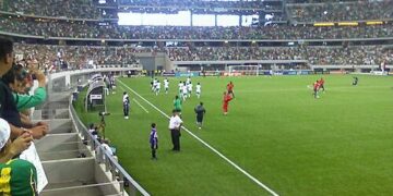 O AT&T Stadium, no Dallas, no Texas, nos Estados Unidos.

Foto: Jramos20 / Wikimedia Commons