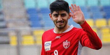 Mehdi Torabi, meia da Seleção Iraniana que ficou retido.

Foto: Student News Agency / Wikimedia Commons