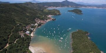 Vista aérea de Porto Belo.

Foto: Prefeitura de Porto Belo / Wikimedia Commons