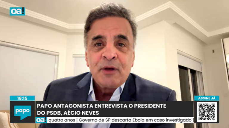 Aécio sobre Joesley: "É o verdadeiro filho do Lula"
