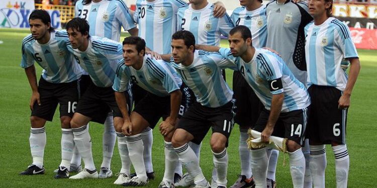 A Seleção Argentina nas Olimpiadas de 2008.

Foto: Мысякин Александр / Wikipedia