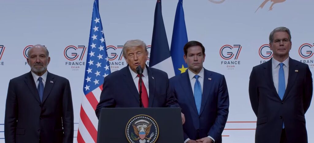 Trump ouviu dizer que "Bolsonaro Jr." foi preso