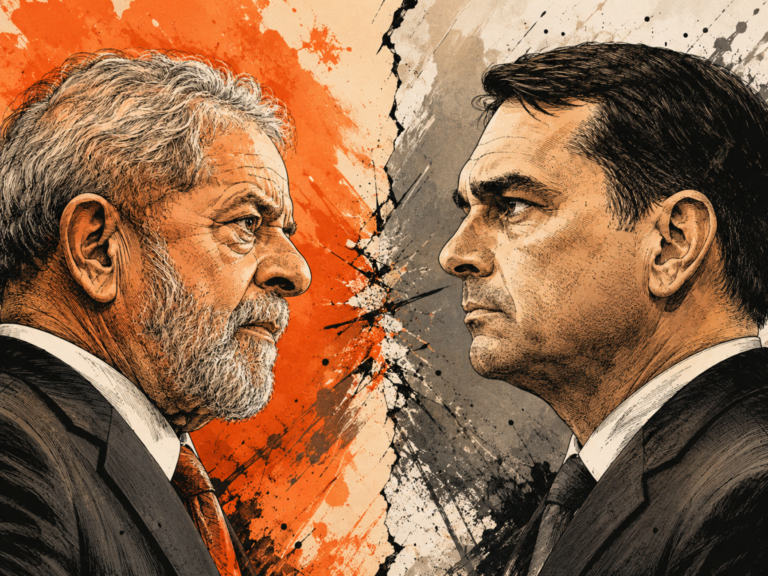 A guerra de Flávio é a mesma de Lula, não a do Brasil