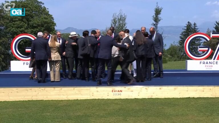 Lula e Trump não se cumprimentam antes da 'foto de família' do G7