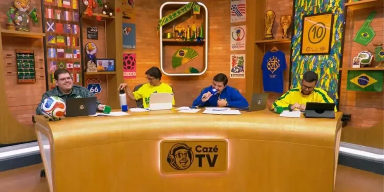 Foto: Reprodução/CazéTV