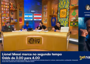 Foto: Reprodução/CazéTV