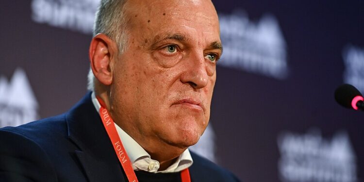 Javier Tebas, presidente da La Liga.
Foto: Web Summit / Wikimedia Commons