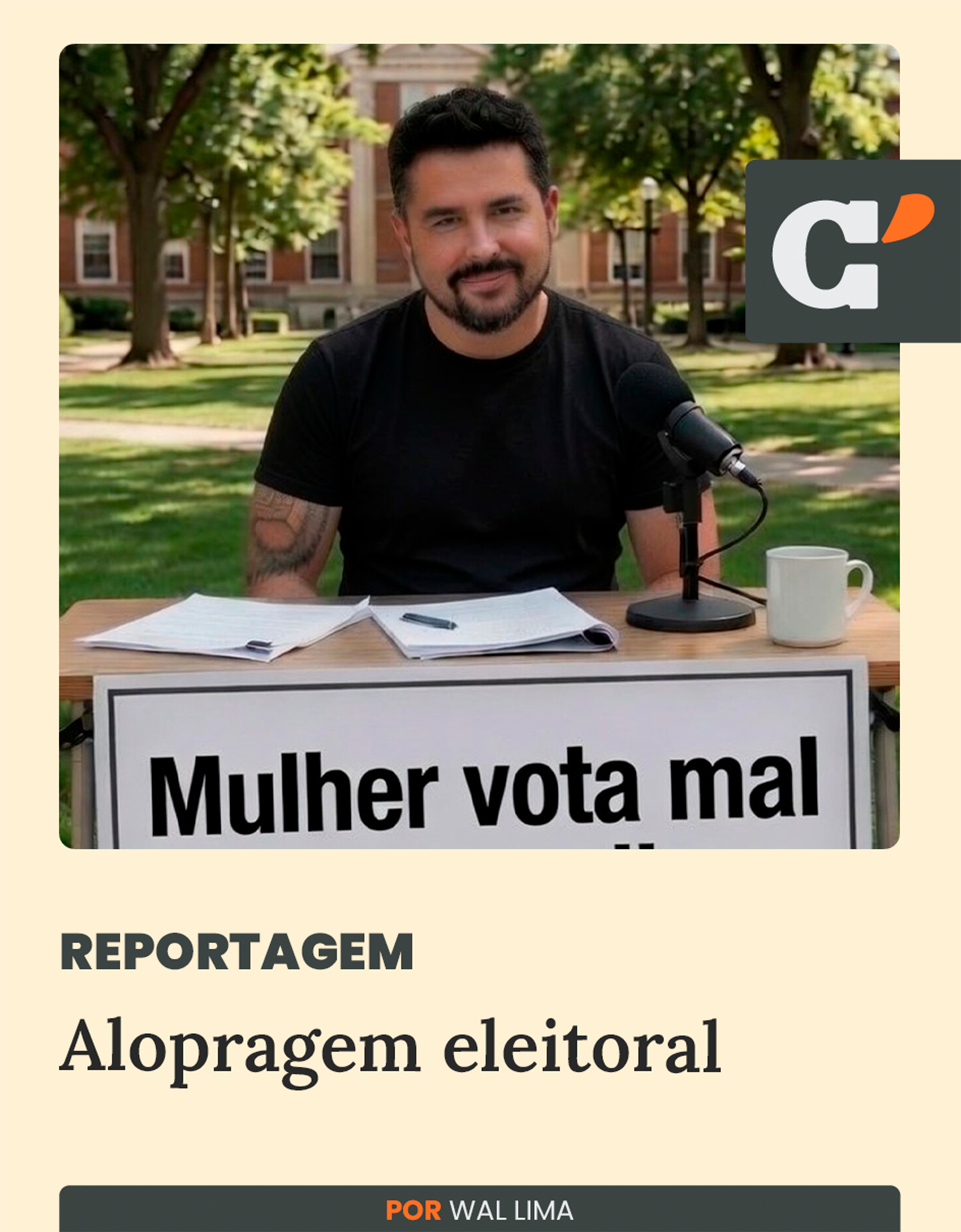 Capa edição
