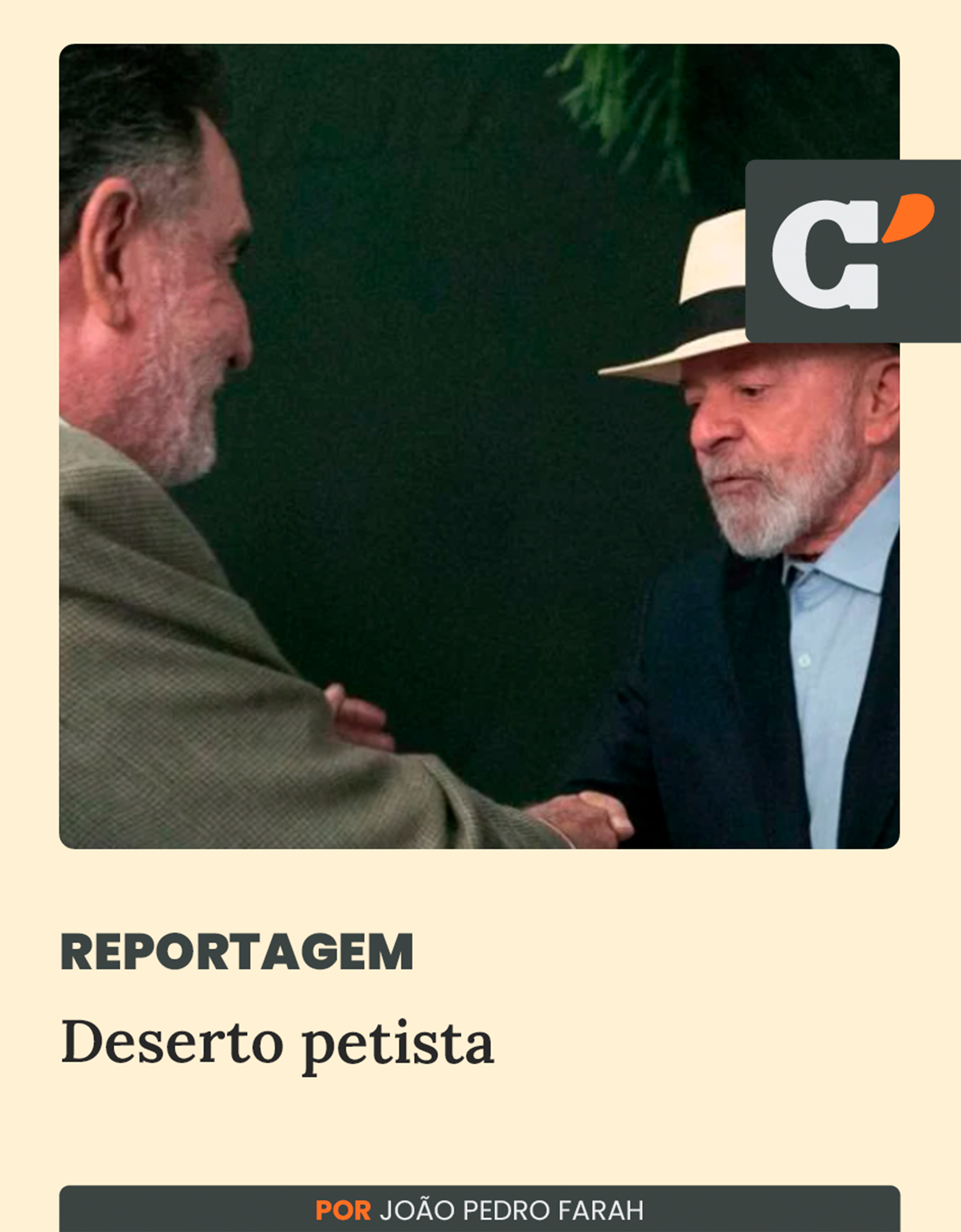 Capa edição