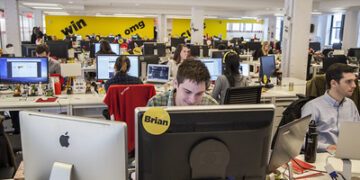 A redação do BuzzFeed em Nova York.

Foto: Anthony Quintano / Flickr