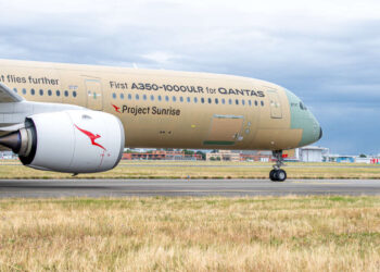 O  Airbus A350-1000ULR.

Foto: Divulgação / Airbus