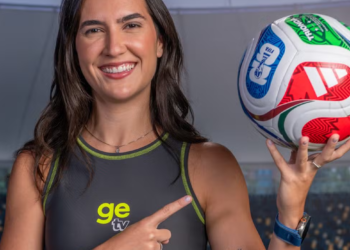Mariana Spinelli é uma das jornalistas brasileiras que está nos EUA. Foto: Divulgação/GeTV