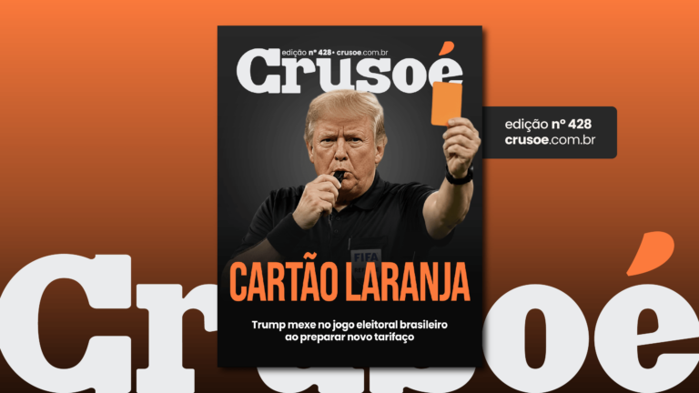 Crusoé nº 428: Cartão laranja