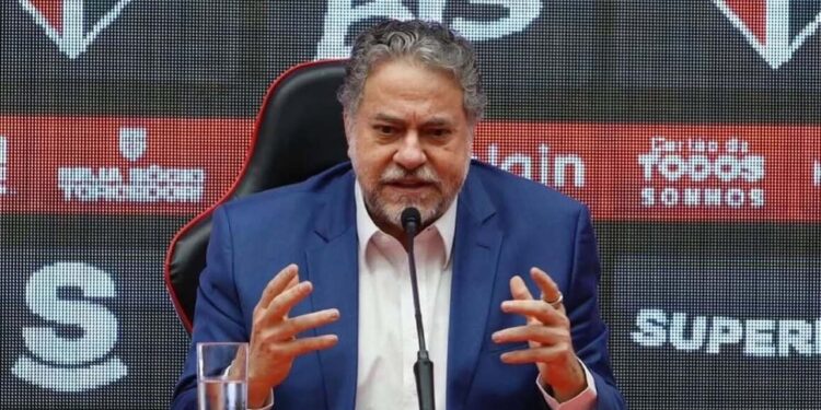 Júlio Casares, ex-presidente do São Paulo FC.
Foto: Instagram (@juliocasares_sp)