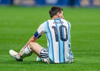 O jogador Lionel Messi.

Foto: Bryan Berlin / WikiPortraits  / Wikimedia Commons