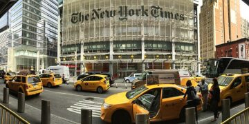 O jornal "The New York Times" é um dos veículos que processa a OpenAI.

Foto: Stephanie Kraus / Wikimedia Commons