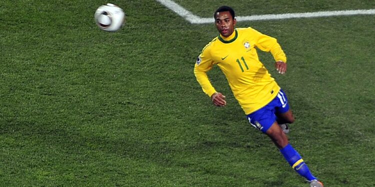 O ex-jogador Robinho.
Foto: Marcello Casal Jr / Agência Brasil