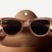 Os óculos inteligentes Ray-Ban Meta.

Foto: Divulgação / Meta