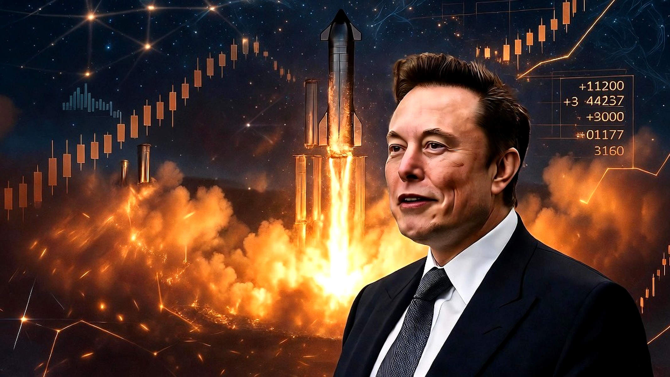 Bancos apostam alto na ação da SpaceX