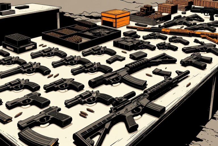 De onde vêm as armas que matam nas favelas
