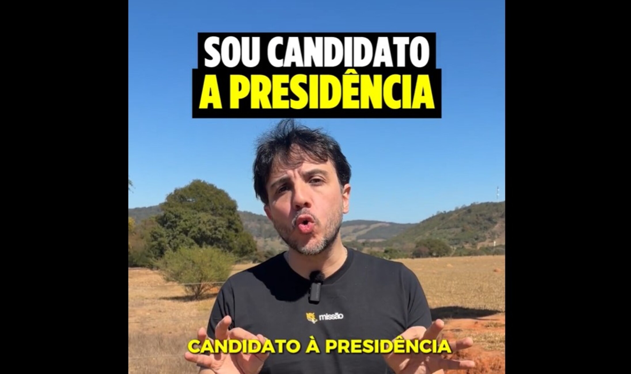 Renan Santos alcança a barreira dos 10%