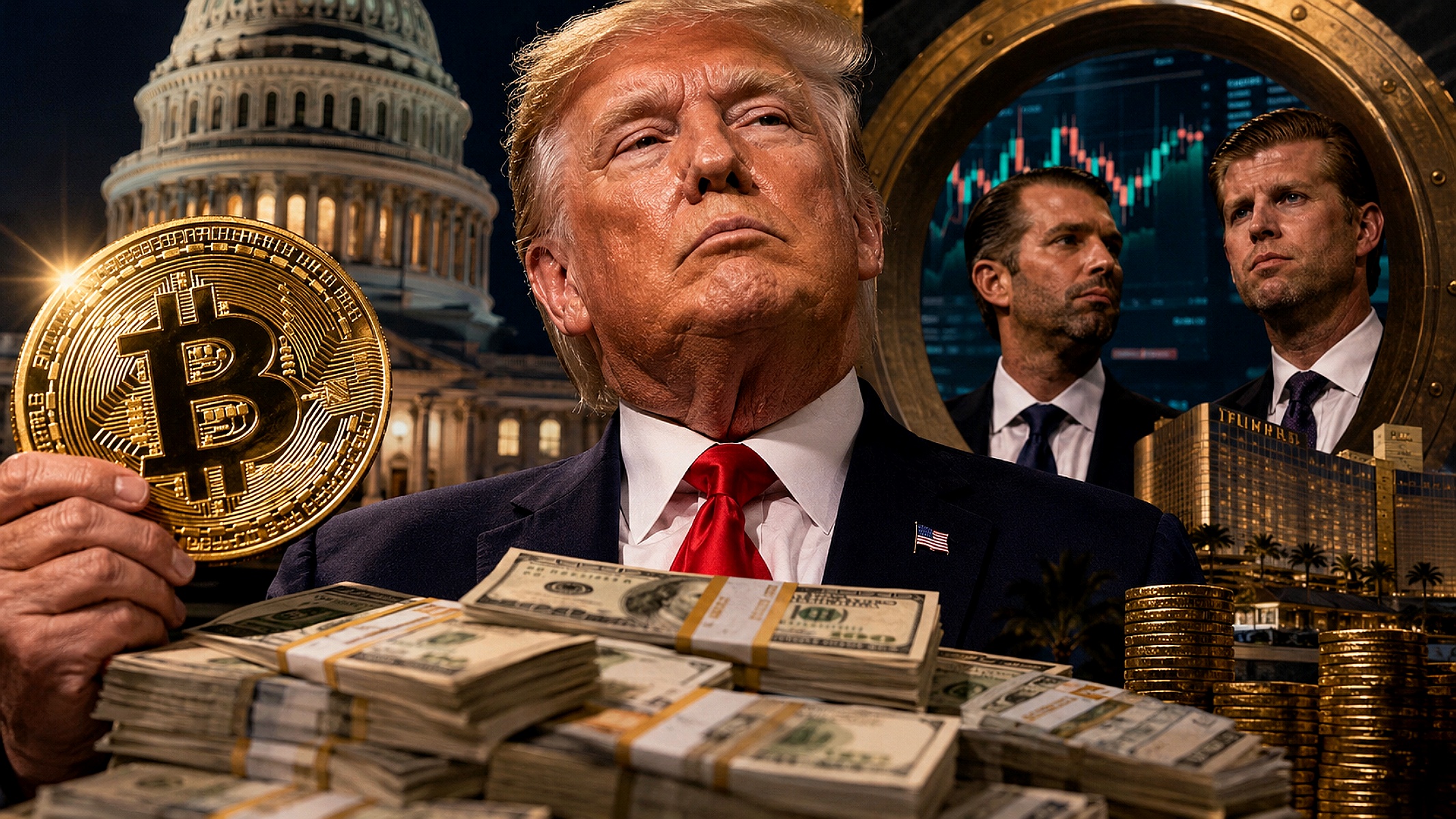 Como Trump transformou a presidência em negócio bilionário para sua família