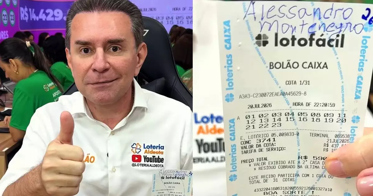Brasileiro vence na loteria pela oitava vez em 2026 e leva mais R$ 465 mil para casa