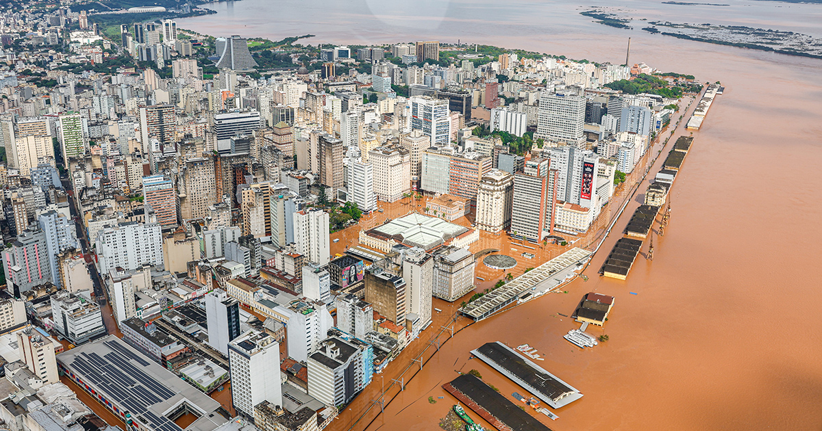 População é informada sobre volta das chuvas em Estado brasileiro