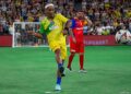 O craque Ronaldinho Gaúcho.

Foto: Nuță Lucian / Flickr / Wikimedia Commons