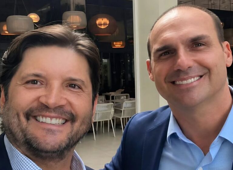 O avanço do candidato de Eduardo Bolsonaro ao Senado