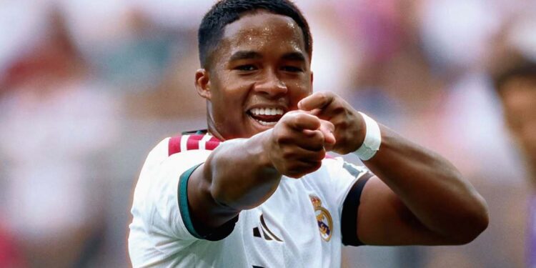 O jogador Endrick.

Foto: Instagram (@endrick)