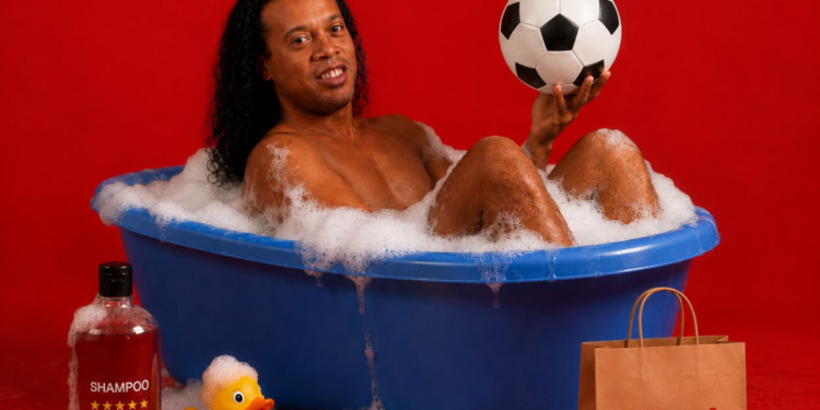 Foto: Reprodução/Ifood/Ronaldinho
