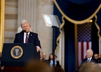 O presidente dos Estados Unidos, Donald Trump.

Foto: The Trump White House / Wikimedia Commons