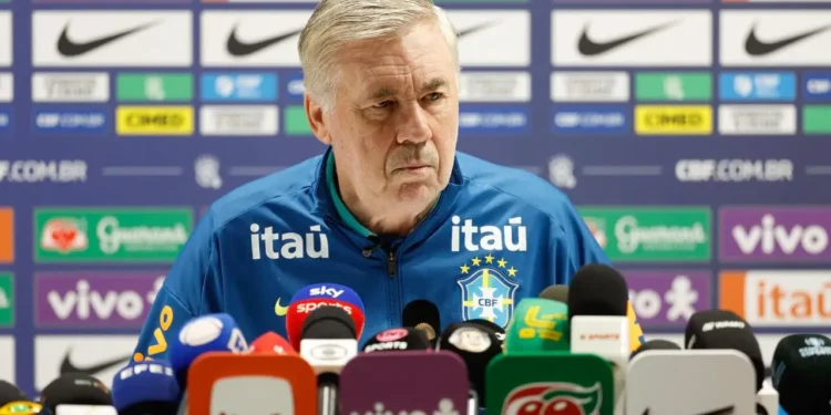 Ancelotti começa ciclo copa mundo