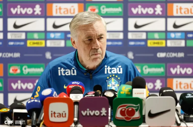 Ancelotti começa ciclo copa mundo