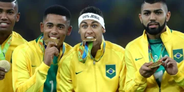 Desde aposentados a jogadores de Copa do Mundo: como estão os campeões olímpicos de 2016 - Imagem: Divulgação/CBF