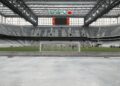 Teto estádio brasileiro terá arquibancada