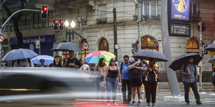 Fim semana será chuvas fortes