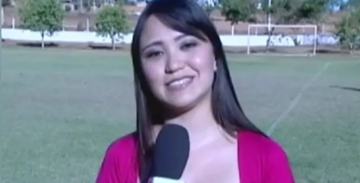 A jornalista Thalita Tavares.

Foto: Reprodução / TV Anhanguera