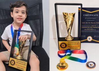 Gênio mirim brasileiro recebe prêmio