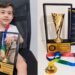 Gênio mirim brasileiro recebe prêmio
