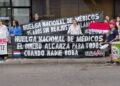 Médicos paraguaios durante greve.

Foto: Divulgação / Sinamed