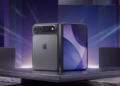 O novo iPhone dobrável da Apple.

Foto: Divulgação / Apple