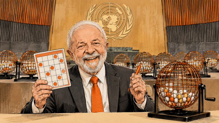 Bingo do Lula na ONU ganha versão eleitoreira