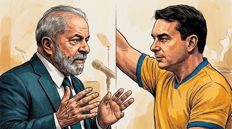 Realtime indica Flávio numericamente à frente de Lula no 2º turno
