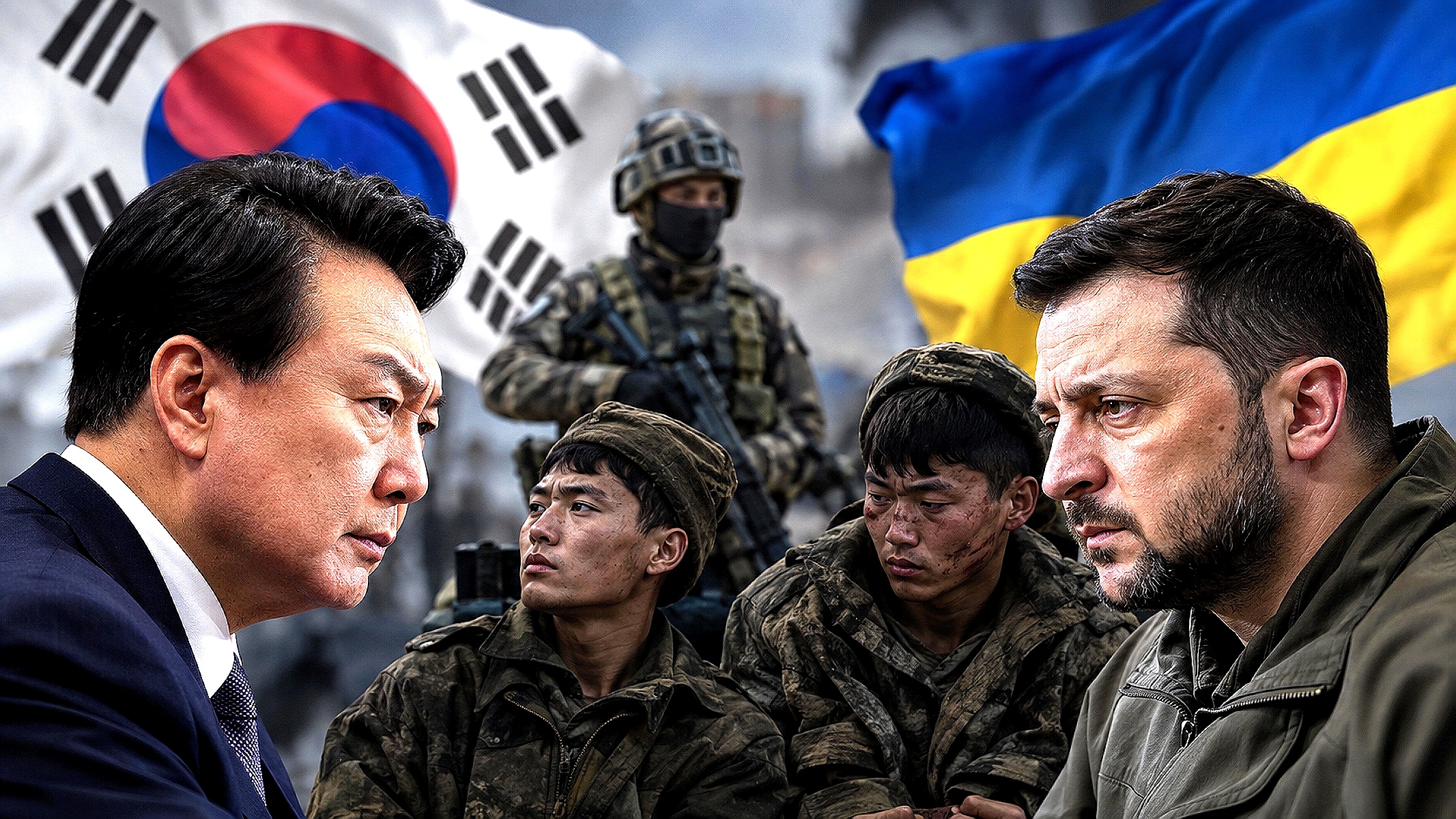 Prisioneiros abrem crise entre Coreia do Sul e Ucrânia