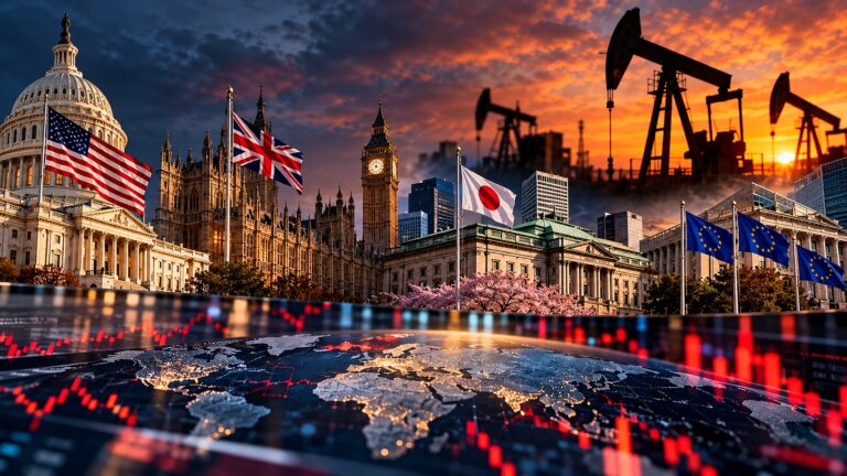Onda de vendas de títulos pressiona EUA, Reino Unido e Japão