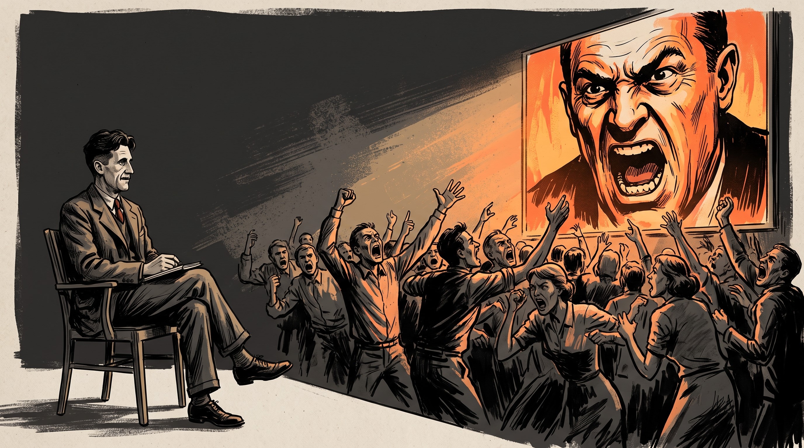 Por que idolatramos políticos? Os riscos, segundo Orwell
