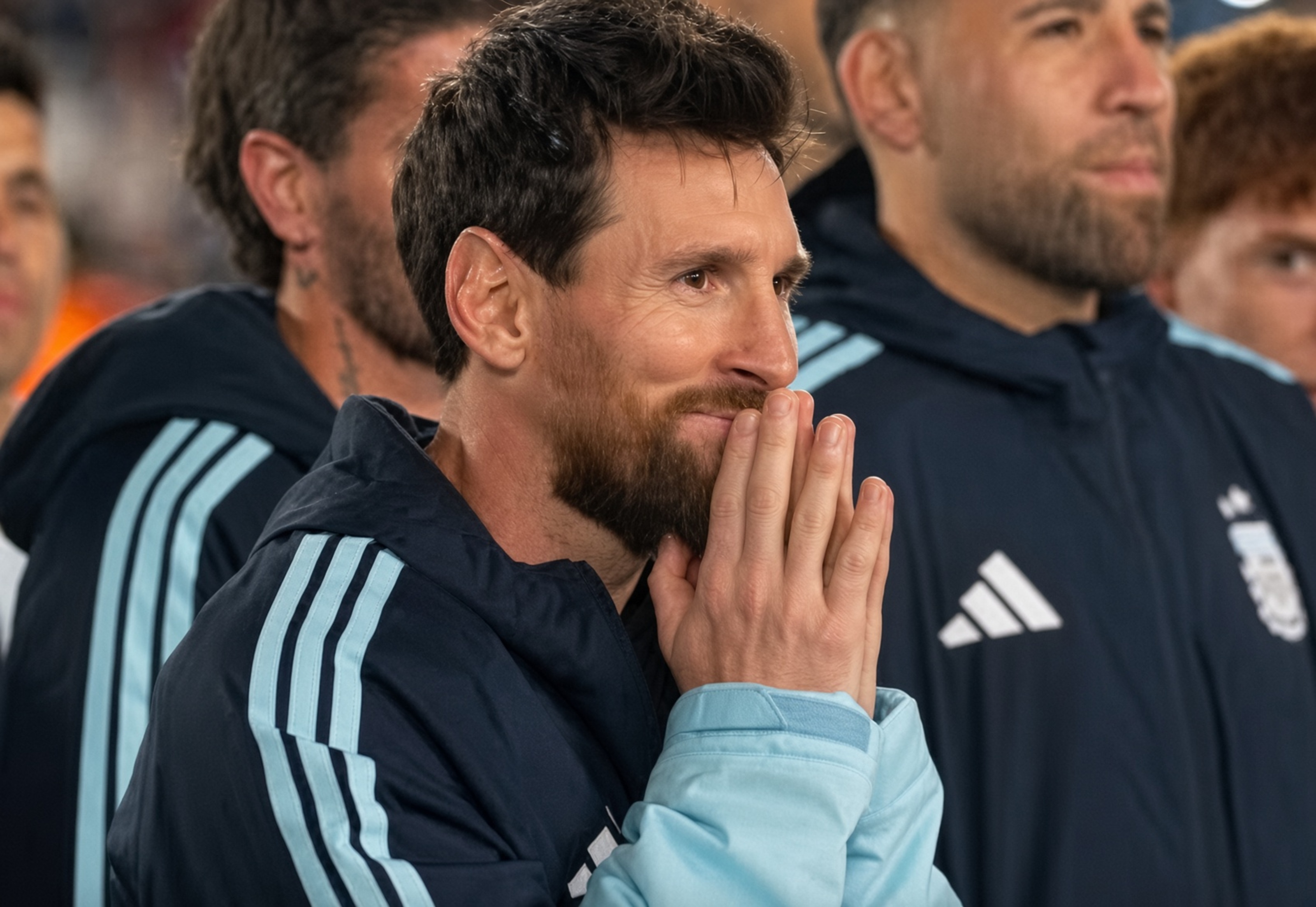 A liderança humilde de Messi