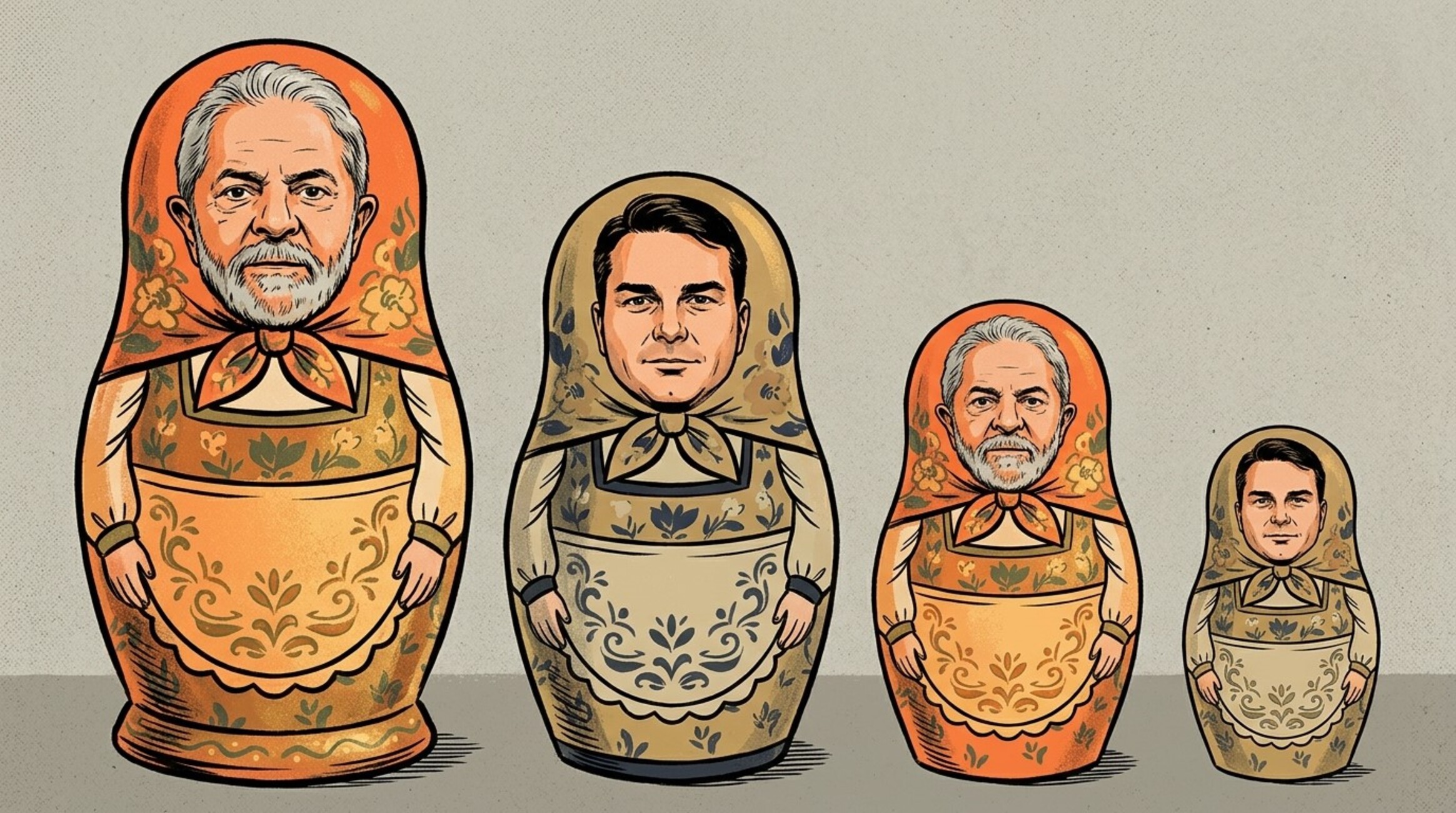 A bizarra eleição dos candidatos com papéis trocados